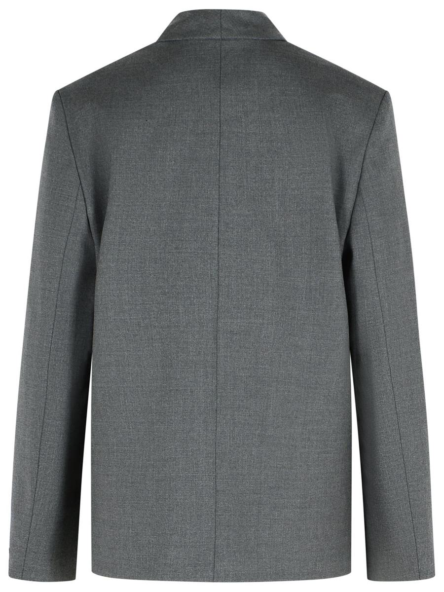 Loulou Studio Blazer 'Sancia' aus Schurwolle in Graphit