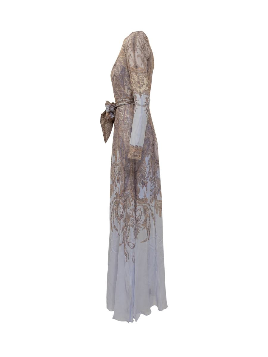 Zimmermann Zimmermann Langes bedrucktes Chiffonkleid