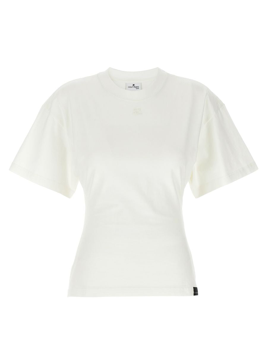 Courrèges „Fitted“-T-Shirt