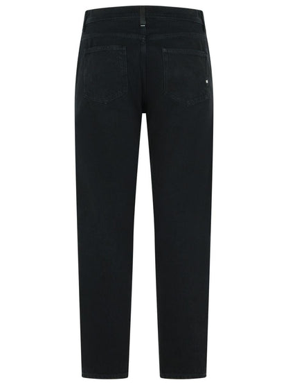 Schwarze Baumwolljeans „David“ von Amish