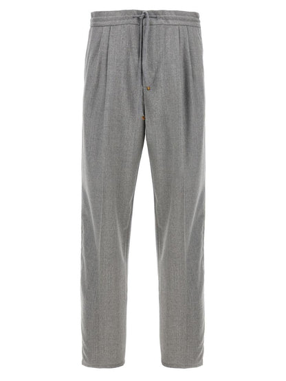 Brunello Cucinelli Hose mit Vorderfalten