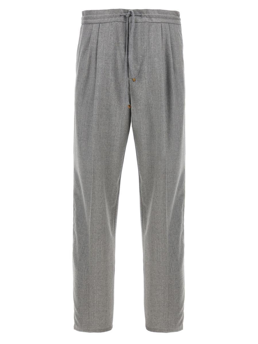 Brunello Cucinelli Hose mit Vorderfalten