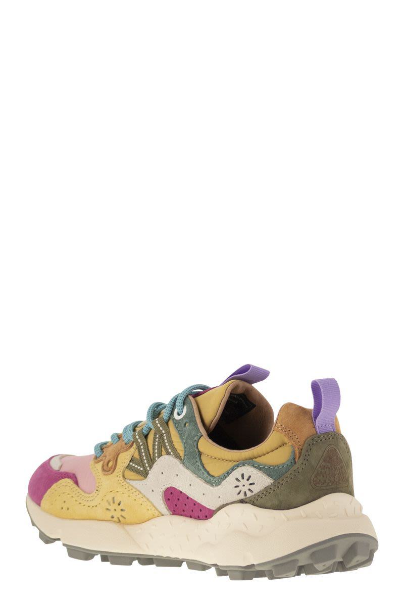 Flower Mountain Yamano 3 - Sneakers aus Wildleder und Funktionsgewebe