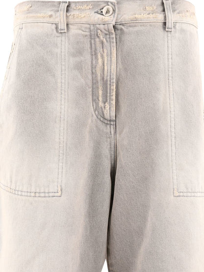 Die Attico Wide Leg Jeans