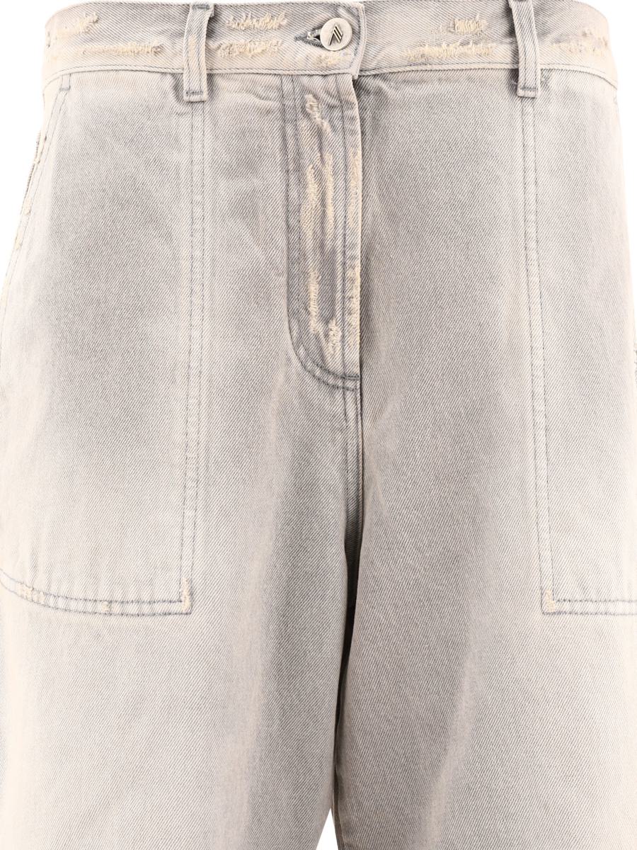 Die Attico Wide Leg Jeans