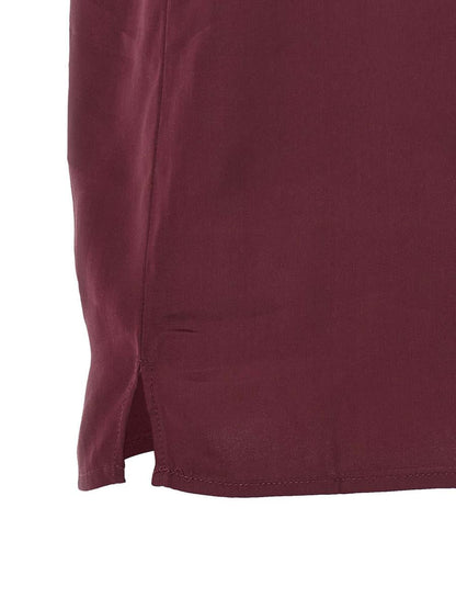 Twinset Satin-Spitzentop