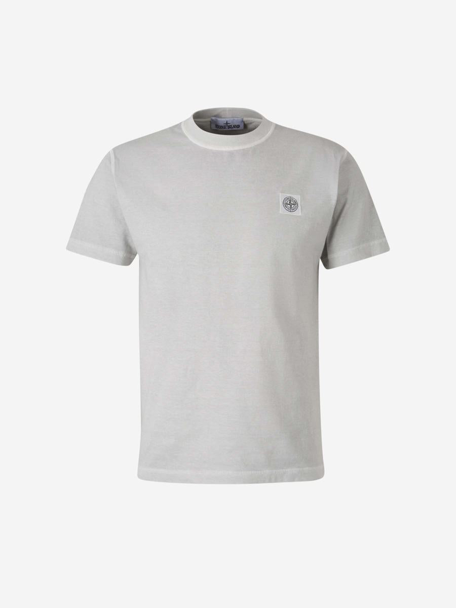 Stone Island Baumwoll-Patch-T-Shirt