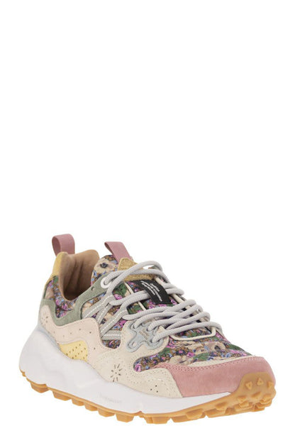 Flower Mountain Yamano 3 - Sneakers aus Wildleder und Funktionsgewebe