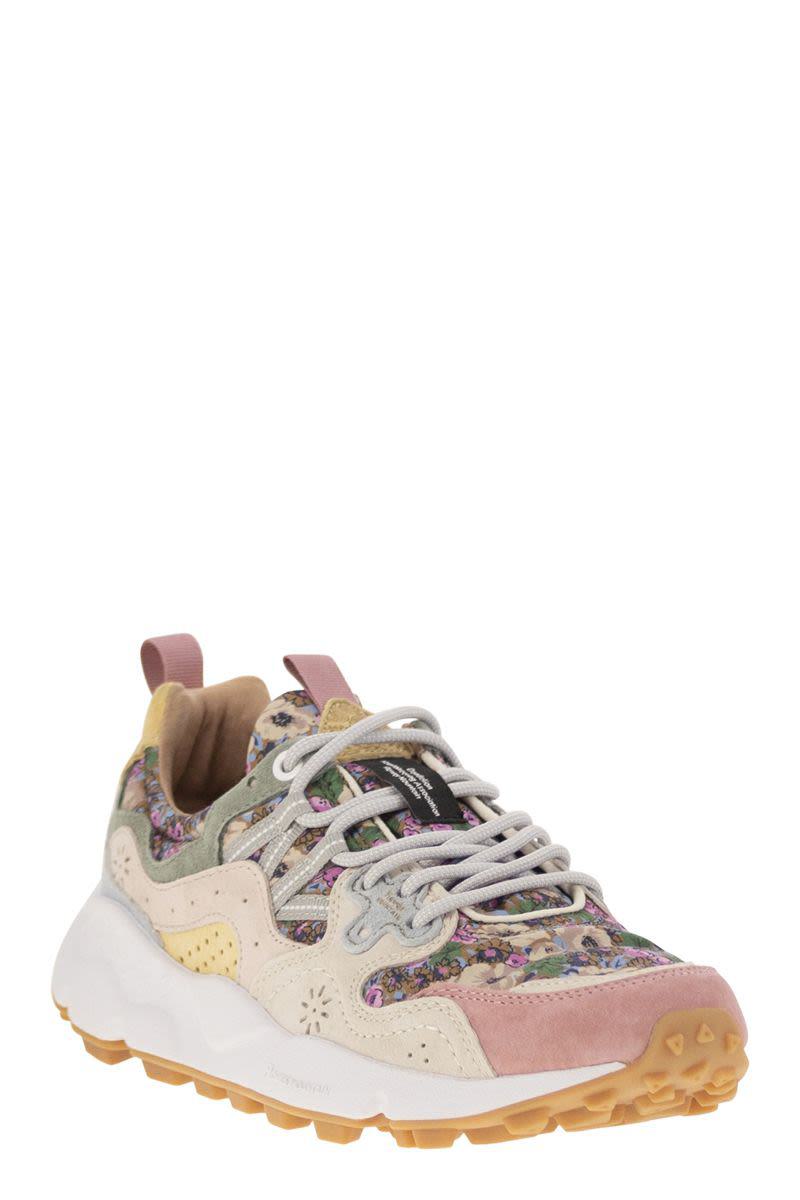 Flower Mountain Yamano 3 - Sneakers aus Wildleder und Funktionsgewebe