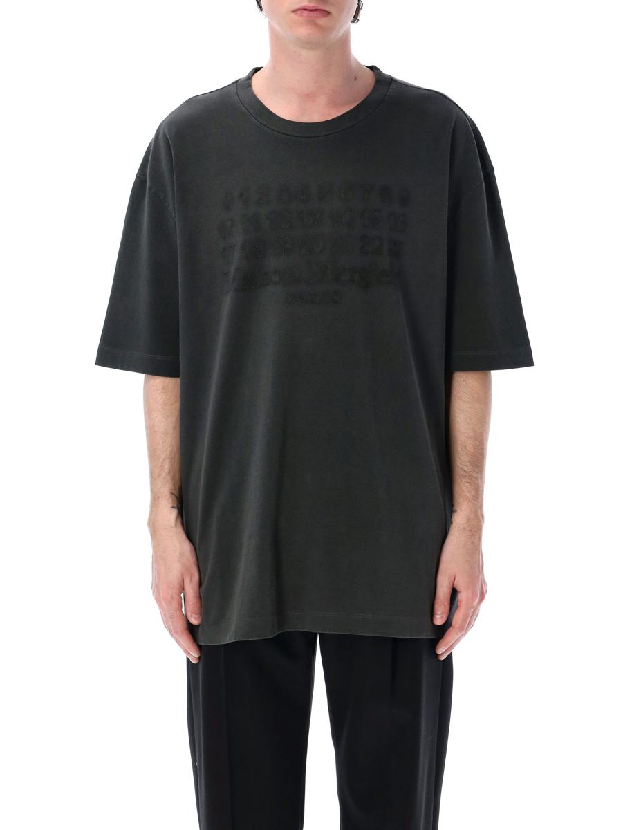 Maison Margiela T-Shirt mit gesticktem Logo