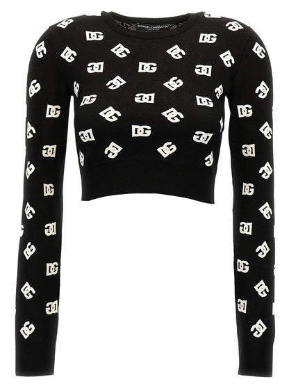 Dolce &amp; Gabbana Pullover mit durchgehendem Logo