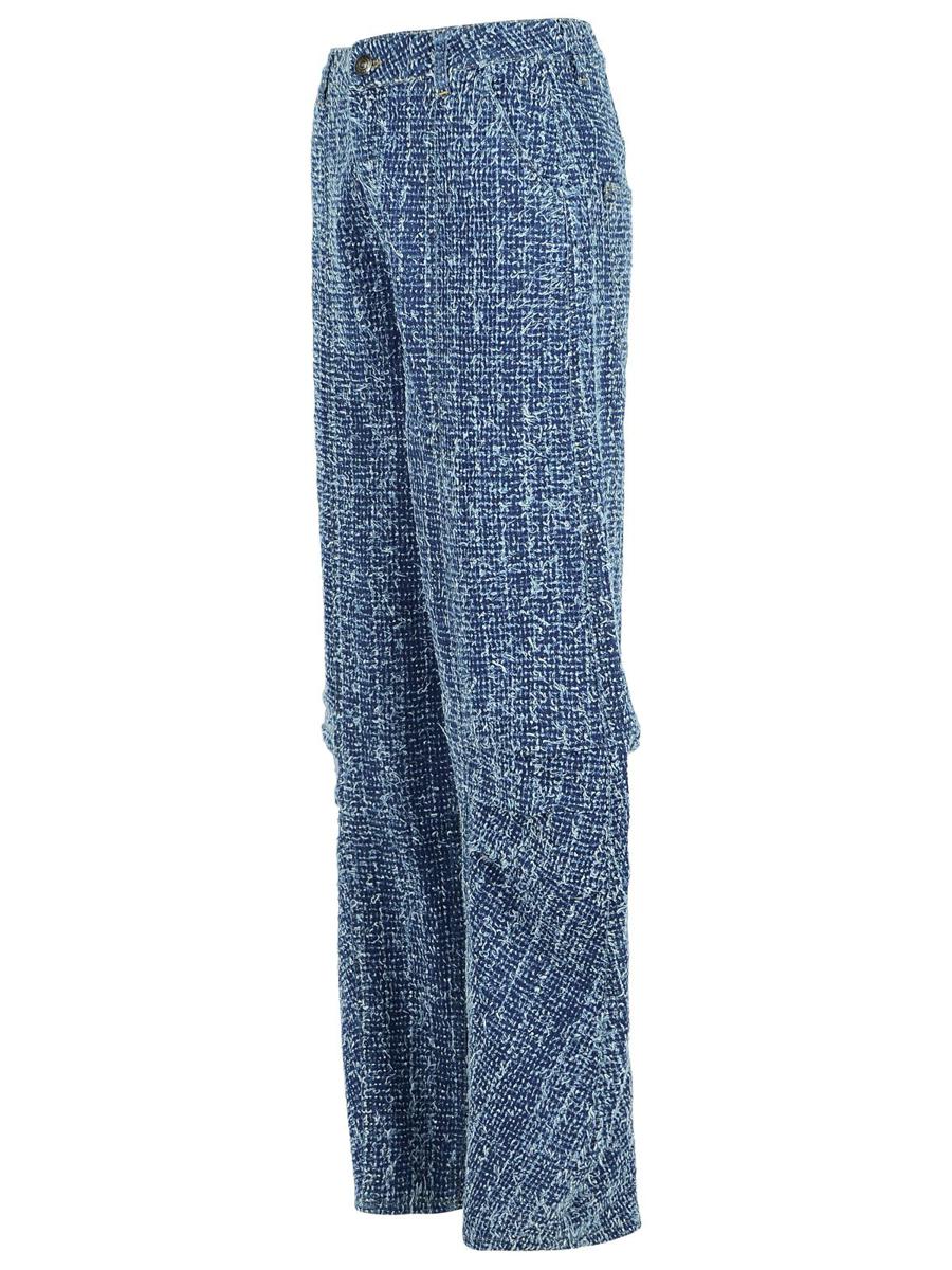 Rotate Birger Christensen – Baggy-Jeans aus blauer Baumwolle