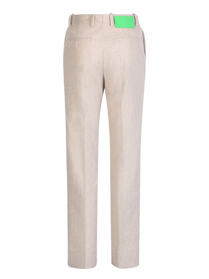 Cremefarbene Hose