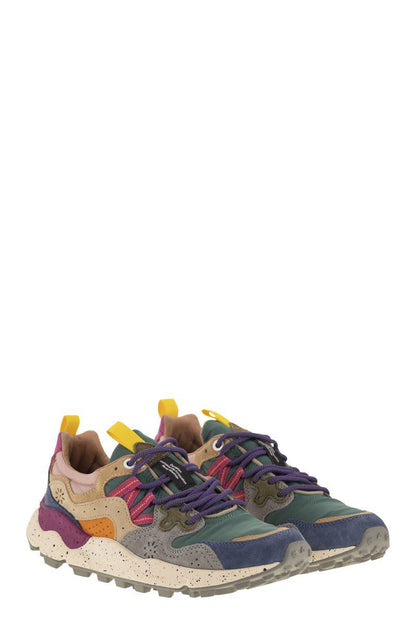 Flower Mountain Yamano 3 - Sneakers aus Wildleder und Funktionsgewebe