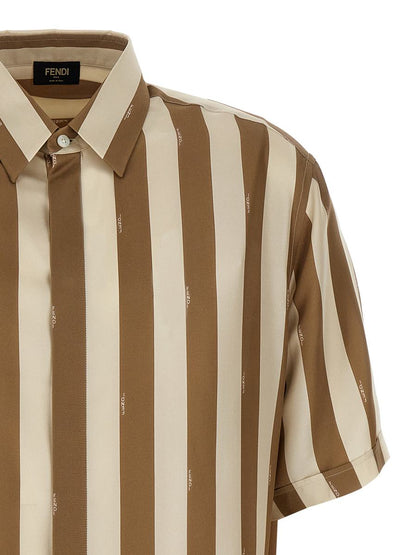 Fendi Pequin-Hemd