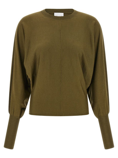 Nackter Wollpullover