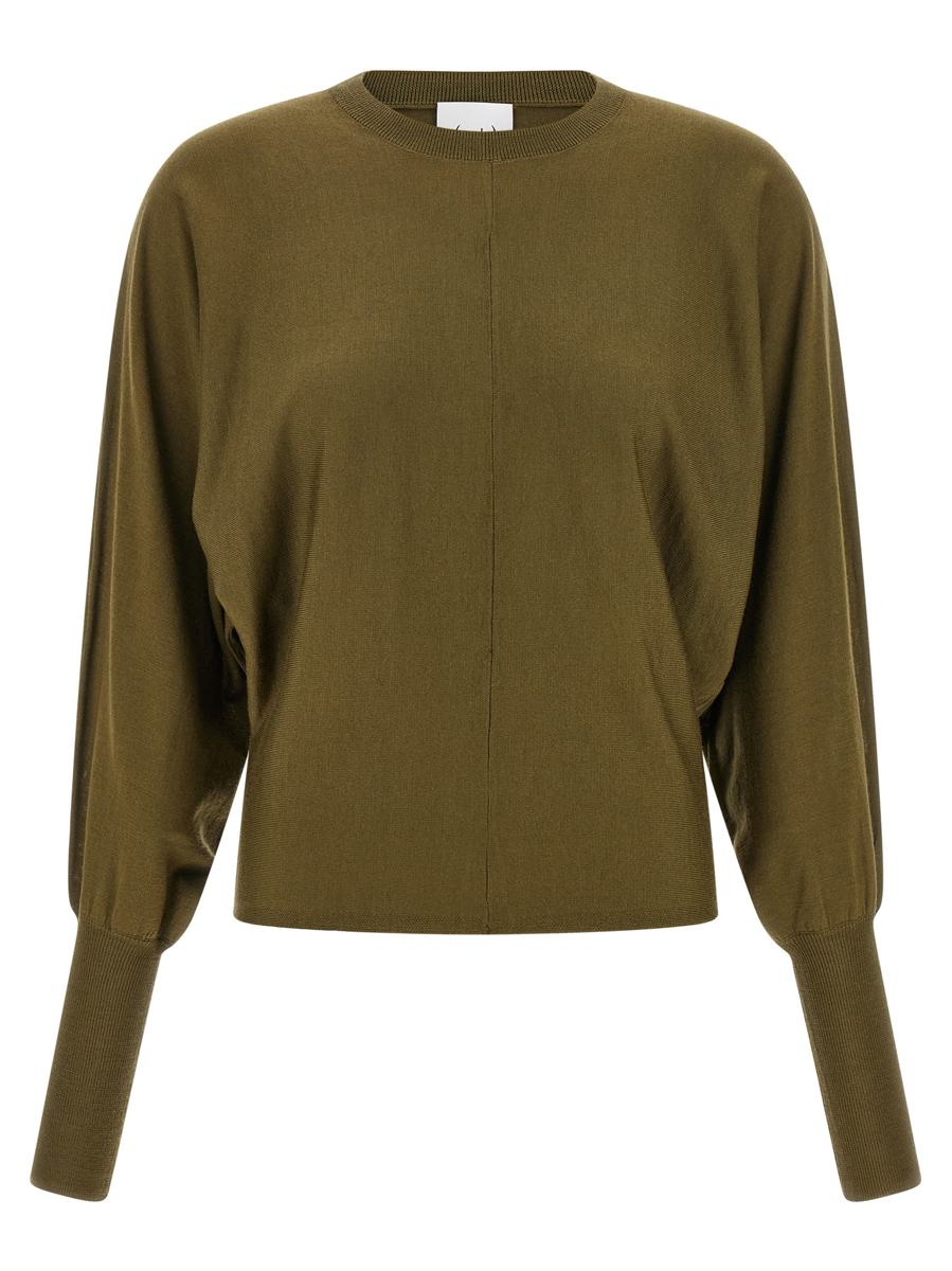 Nackter Wollpullover