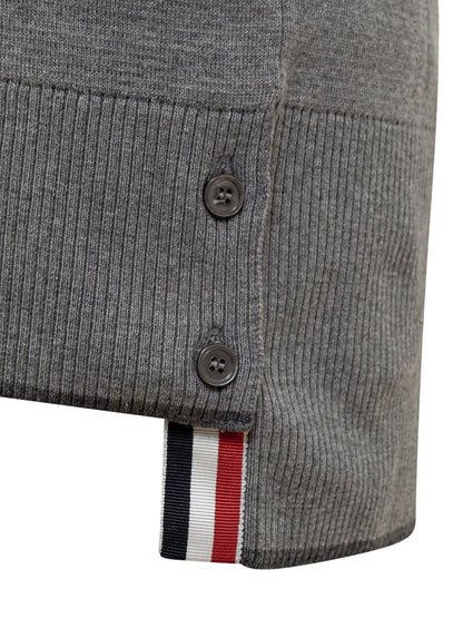 Thom Browne – Baumwollkleid mit 4Bar-Logo