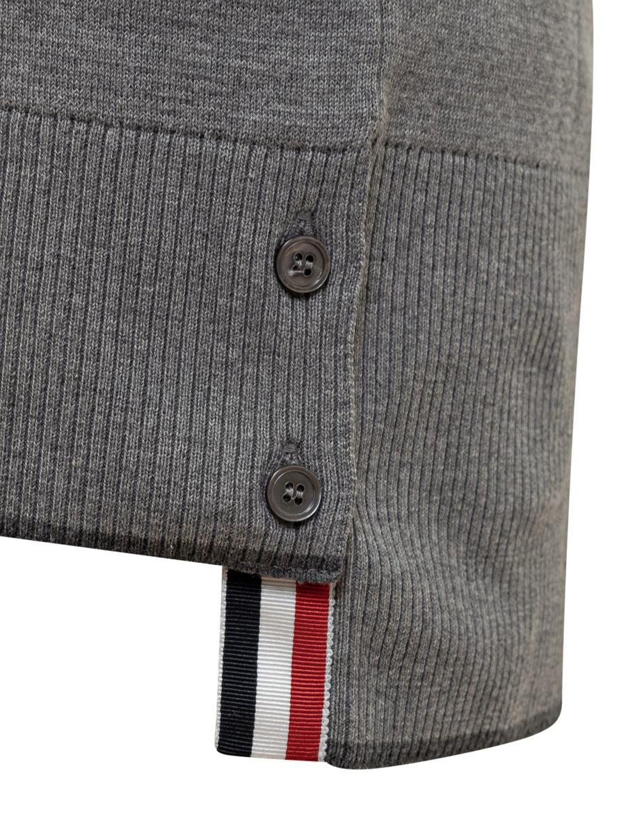 Thom Browne – Baumwollkleid mit 4Bar-Logo