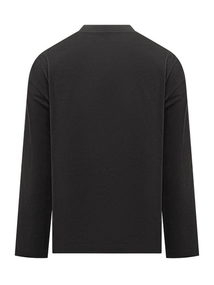 Jil Sander Jil Sander Schwarzes Langarm-T-Shirt