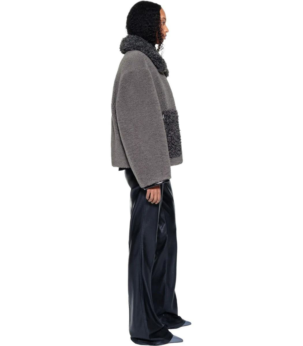 Stand Studio Joann Graue Jacke