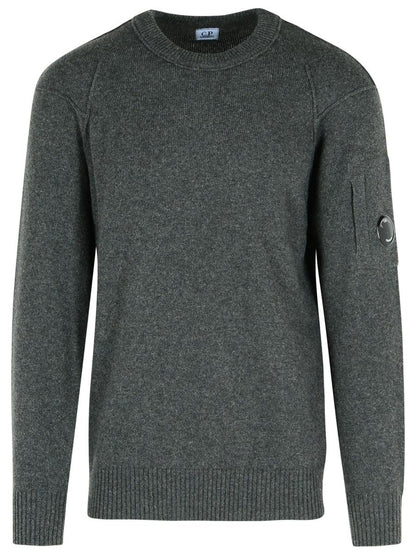 CP Company – Pullover aus Wollmischung in Graphit