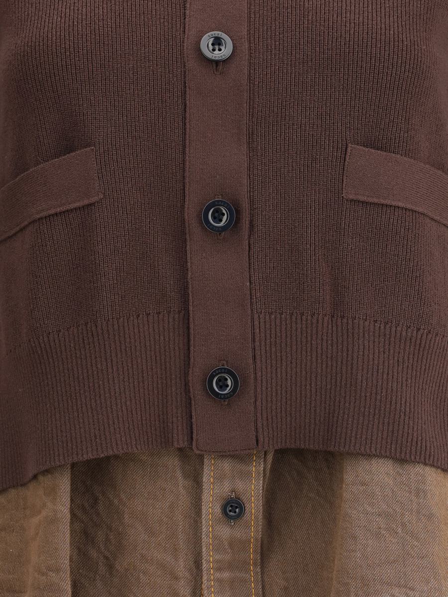Sacai Strickwaren