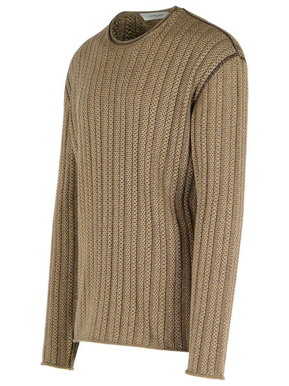Golden Goose „Norton“ brauner Baumwollpullover