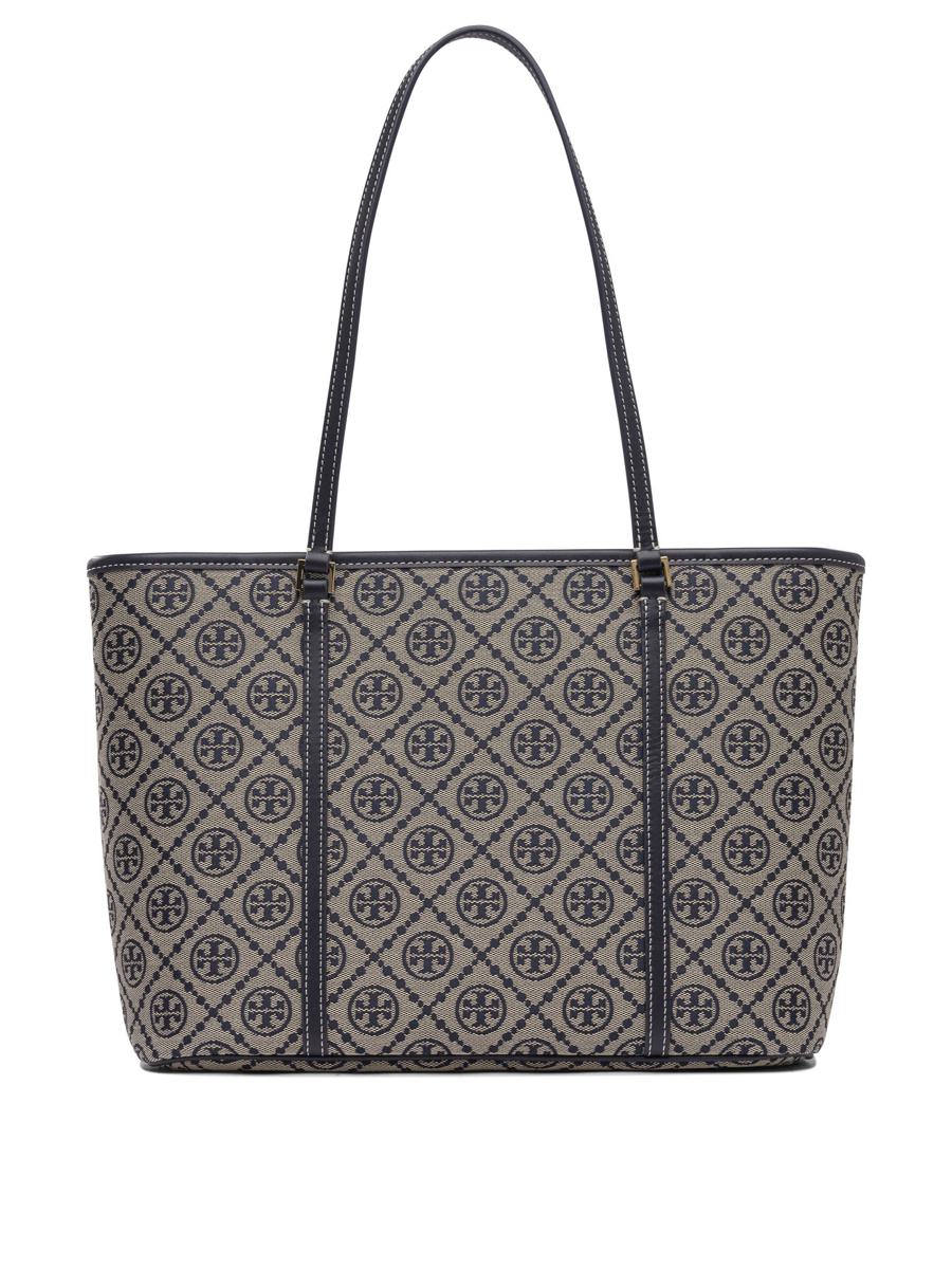 Tory Burch Kleine Tragetasche mit Reißverschluss und T-Monogramm