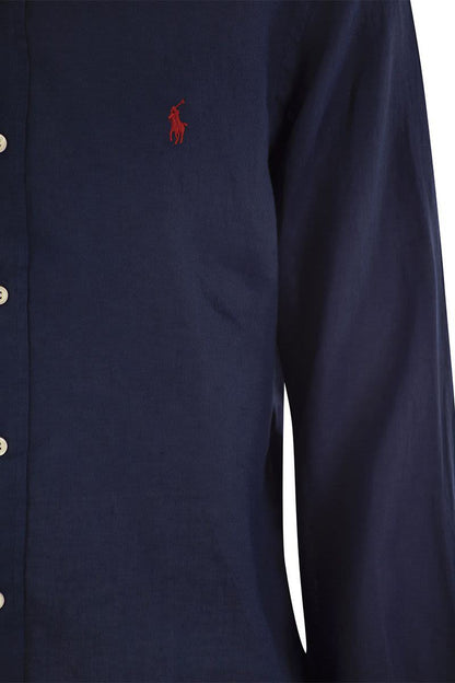 Polo Ralph Lauren Leinenhemd im Custom-Fit