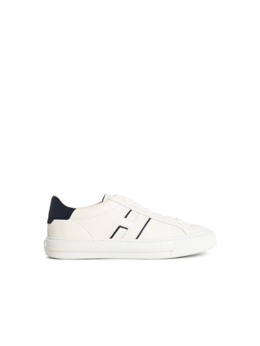 Hogan „H691“ Weiße Ledersneaker