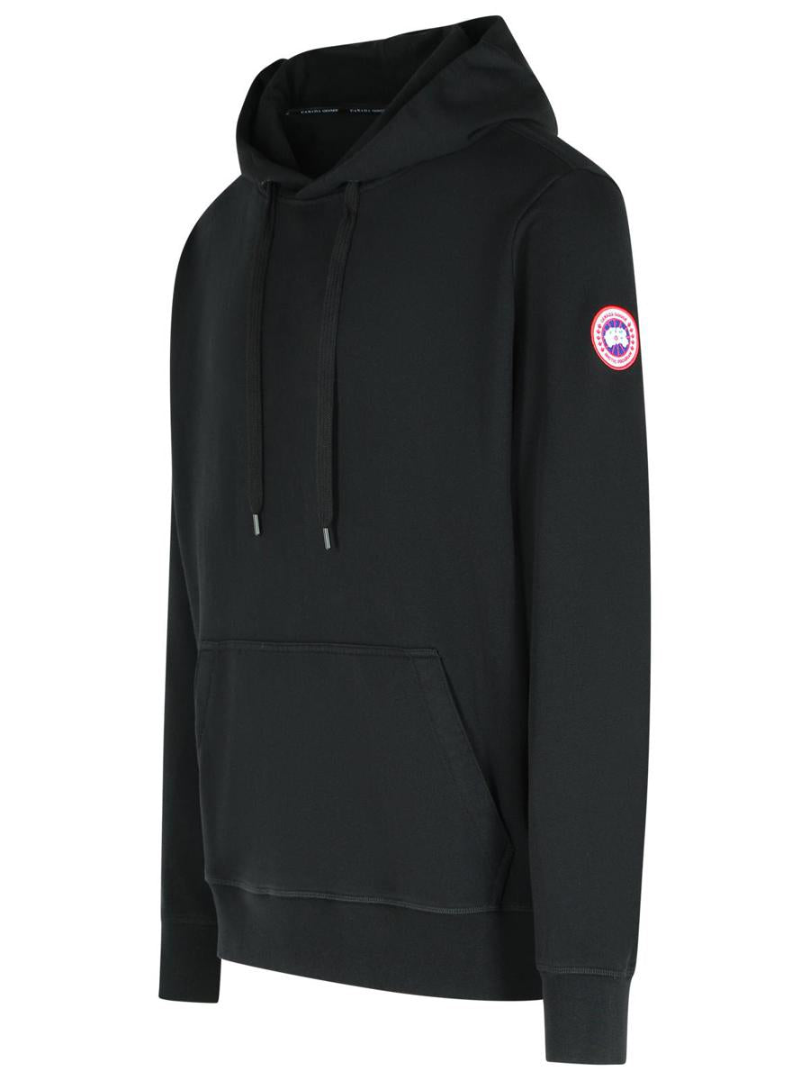 Canada Goose – Schwarzes Baumwoll-Sweatshirt