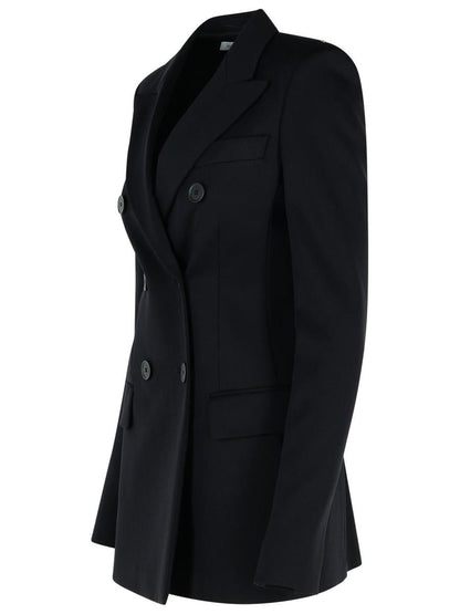 Sportmax „Frizzo“ schwarze Jacke aus Polyamid-Mischgewebe