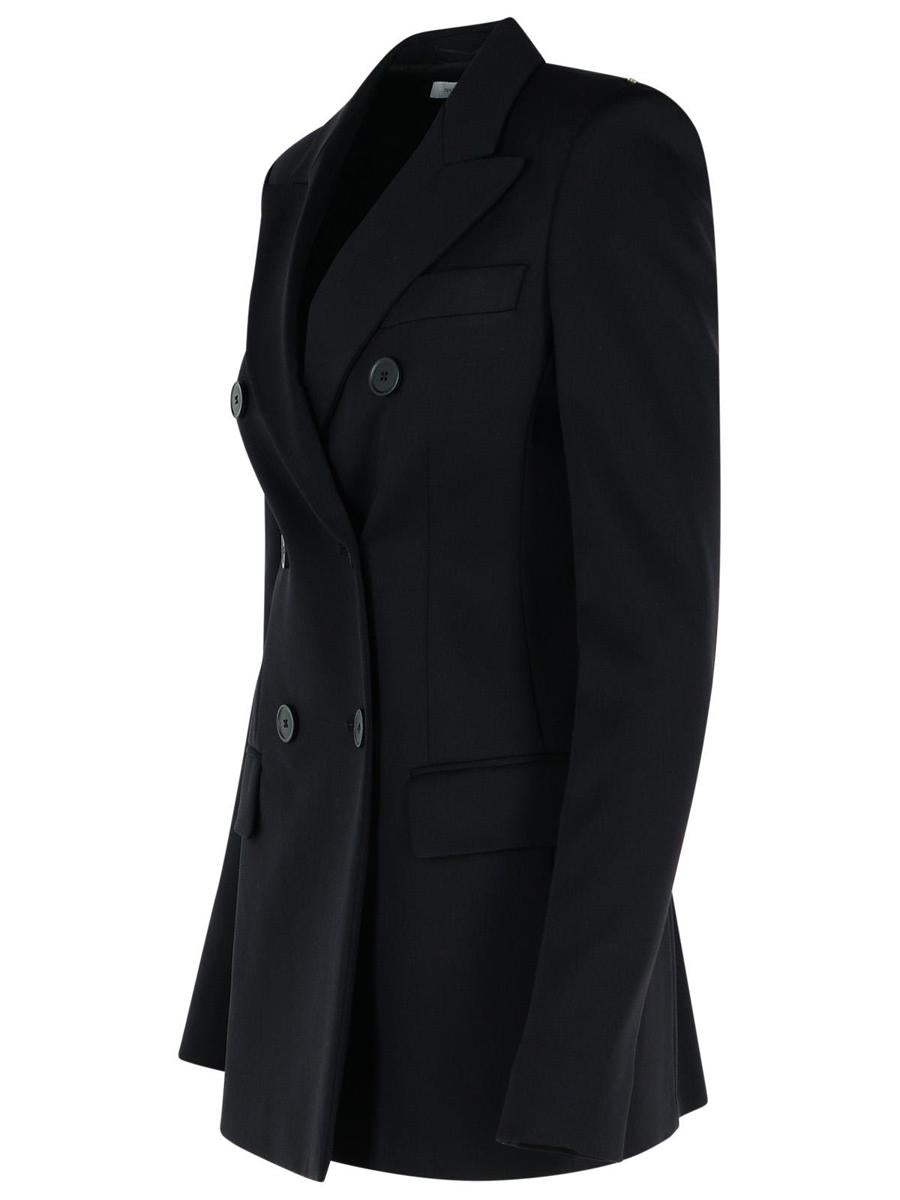 Sportmax „Frizzo“ schwarze Jacke aus Polyamid-Mischgewebe