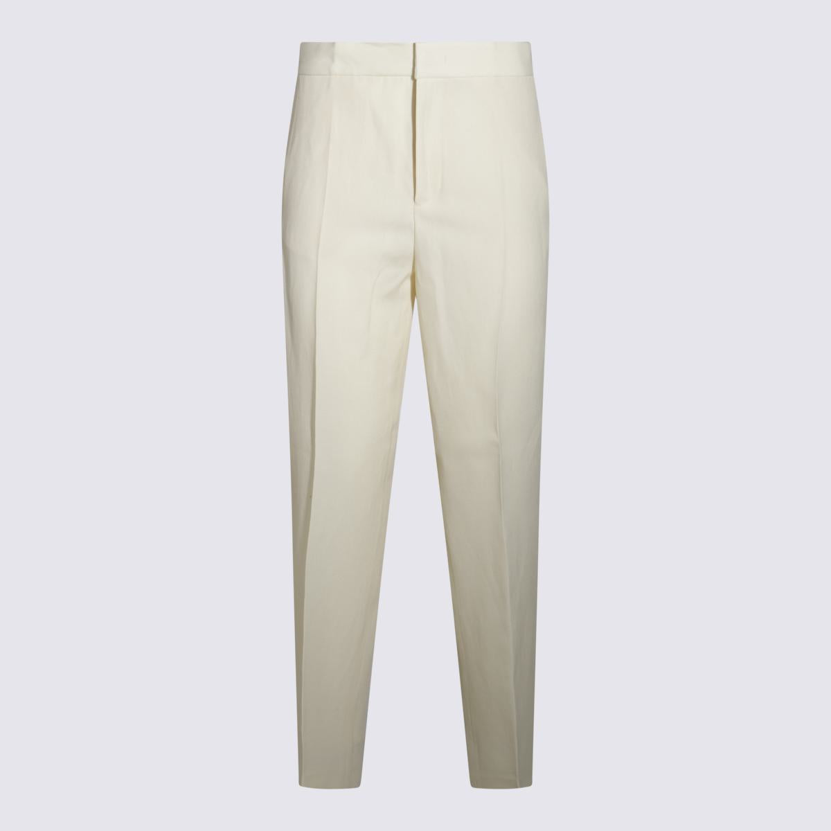 Fabiana Filippi Beige Baumwollhose