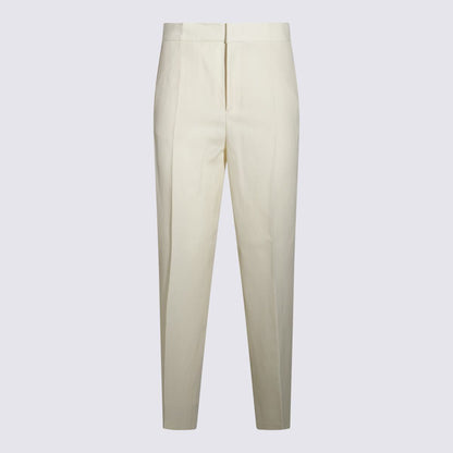 Fabiana Filippi Beige Baumwollhose