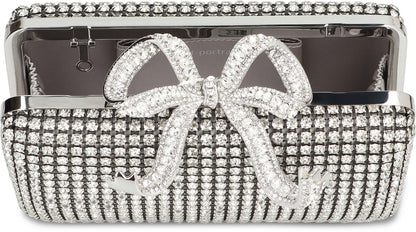 Clutch mit Strasssteinen von Self-Portrait