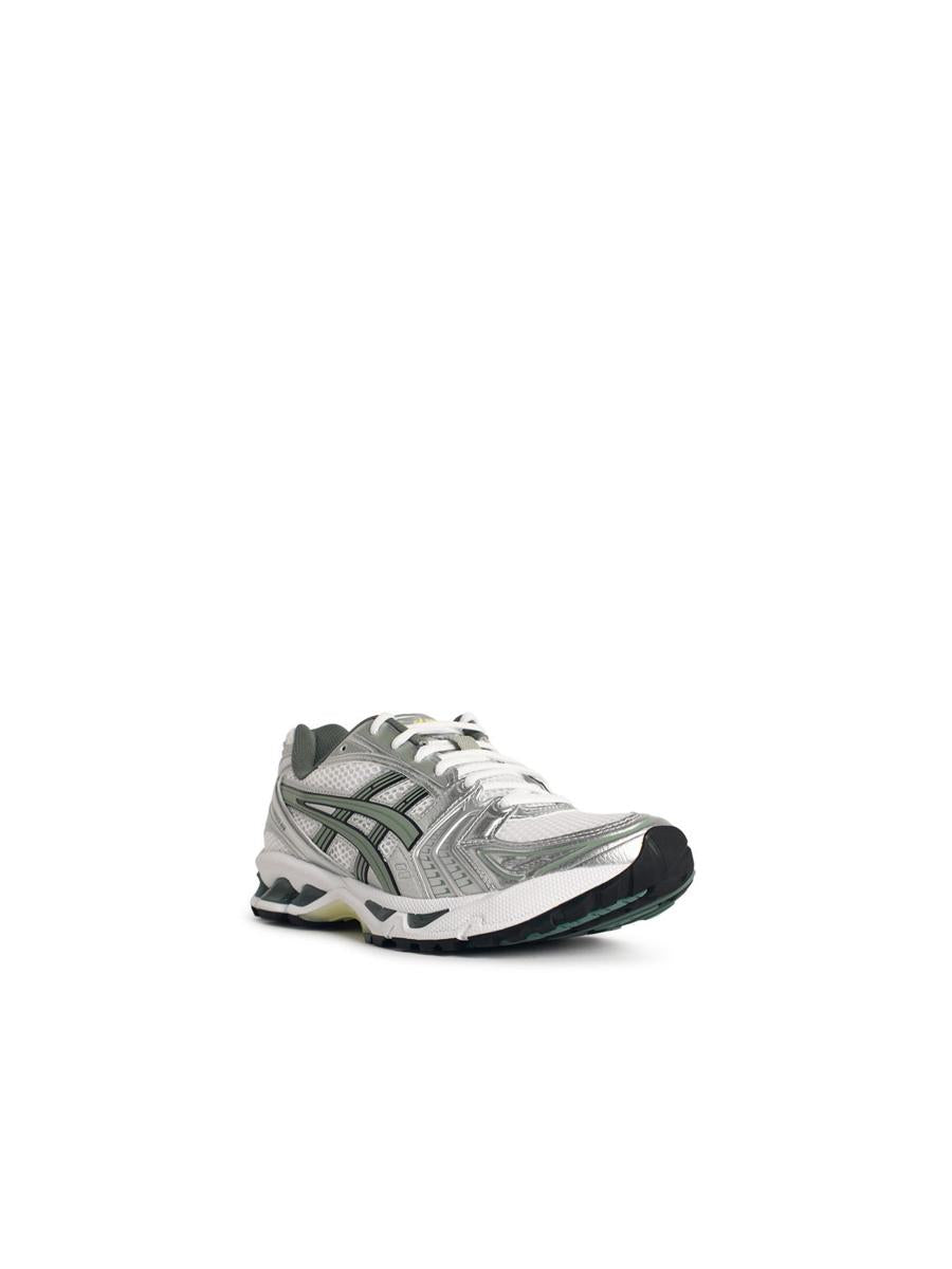Asics „Gel-Kayano 14“ – Weiße Sneaker aus Tech-Stoffmischung