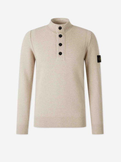 Stone Island-Trikot mit hohem Kragen