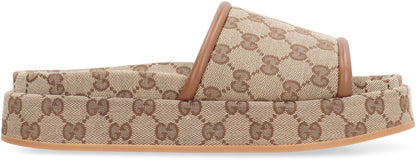 Gucci Original Slides aus GG-Stoff