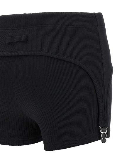 Jean Paul Gaultier „The Black Garter“ Shorts