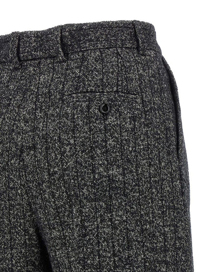 Dolce &amp; Gabbana gestreifte Wollhose