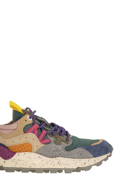 Flower Mountain Yamano 3 - Sneakers aus Wildleder und Funktionsgewebe