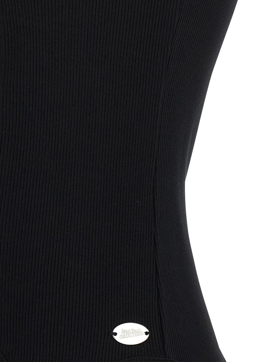 Jean Paul Gaultier „Das schwarze Strumpfband“ Tanktop