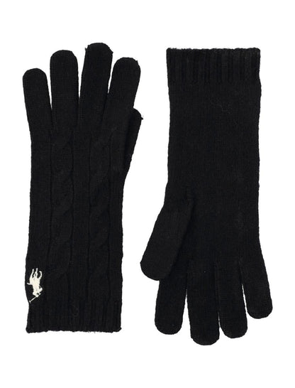 Polo Ralph Lauren – Zopfmuster-Handschuhe aus Wolle und Kaschmir