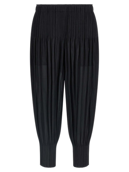 Pleats Please Issey Miyake „Fluffy Basics“-Hose