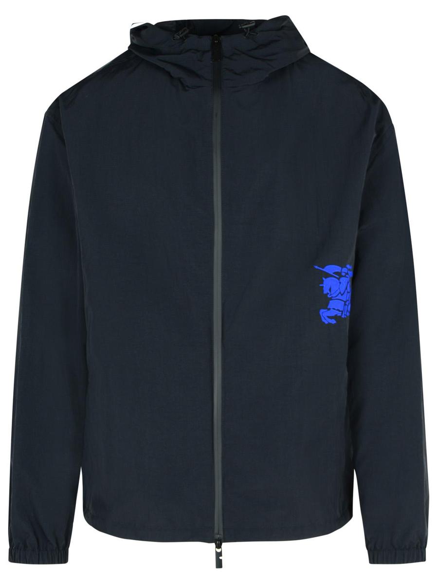 Burberry Schwarze Nylonjacke