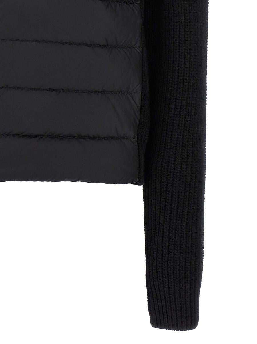 Moncler Gepolsterte Strickjacke