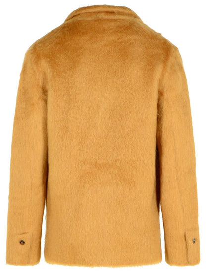Tom Ford – Pullover aus Kaschmirmischung in Karamellbeige
