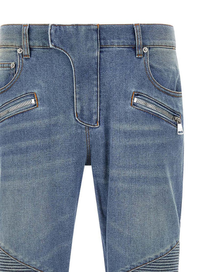 Balmain „Biker“-Jeans